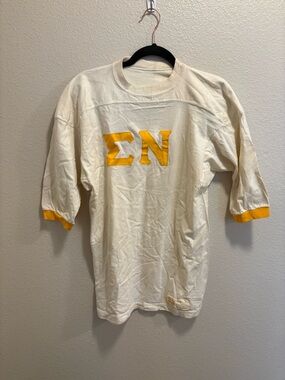Vintage Sigma Nu block letter shirt